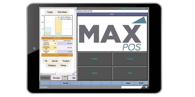 MAX POS now available on an iPad